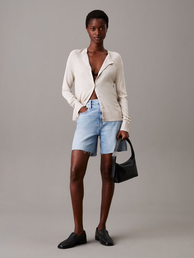 Viscose Silk Cardigan Jumper