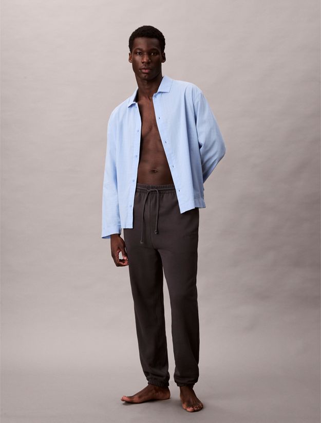 Cotton Poplin Pyjama Top