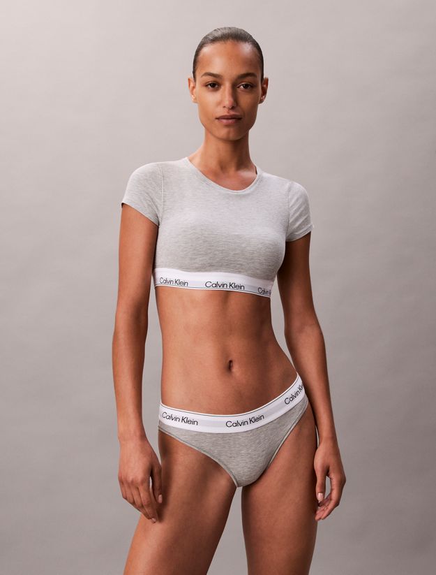 T-Shirt Bralette - Icon Cotton Modal