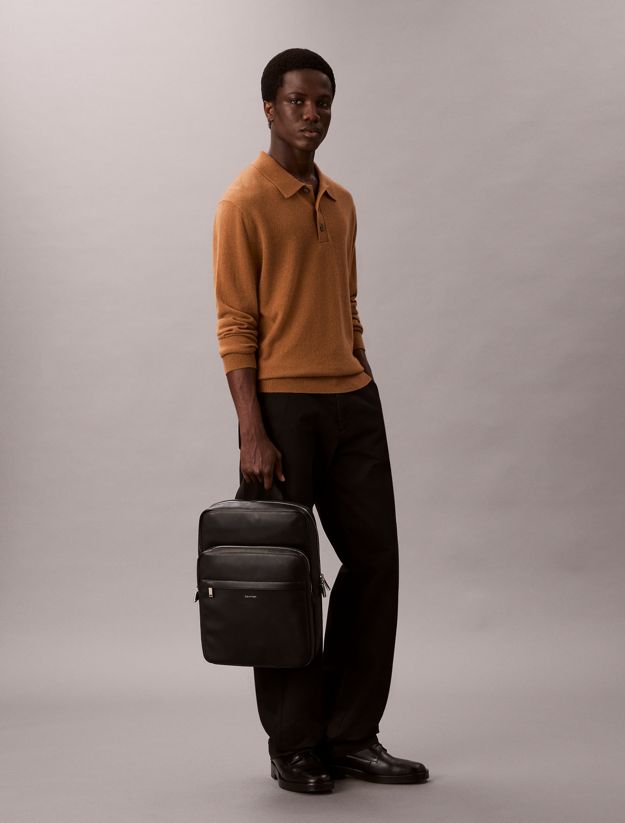 Micro Pebble Slim Square Backpack
