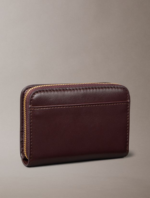 Leather Medium Zip Wallet