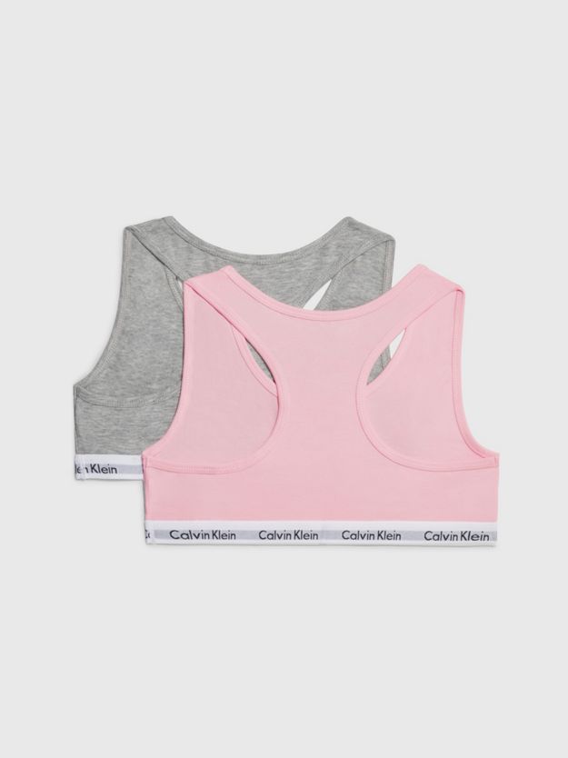 2 Pack Girls Bralettes - Modern Cotton
