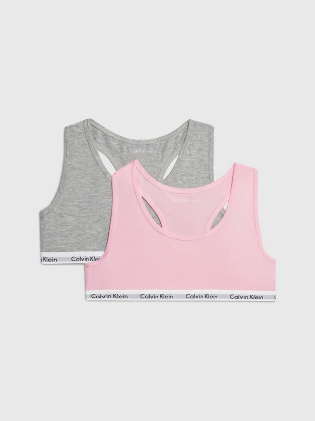 2 Pack Girls Bralettes - Modern Cotton