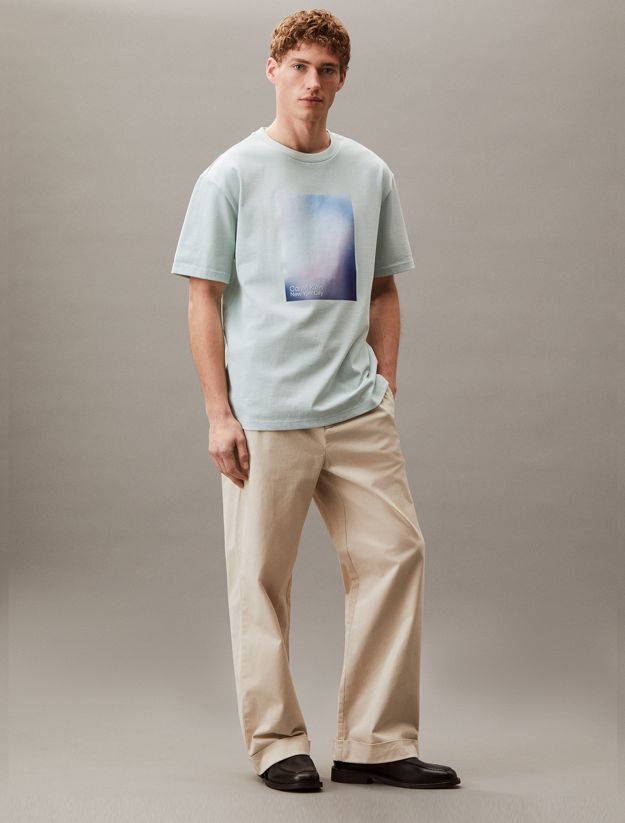 Relaxed Iridescent Print T-shirt