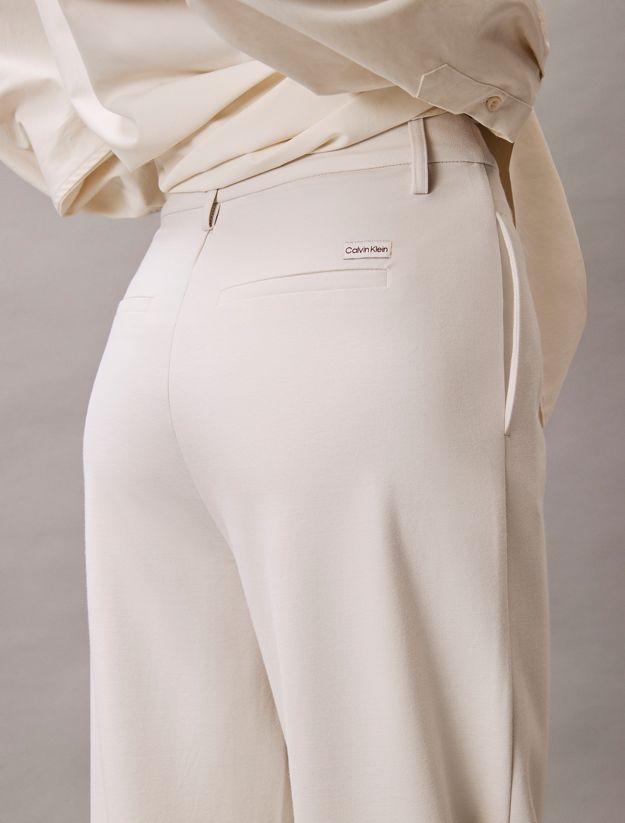 Milano Jersey Wide Leg Trousers