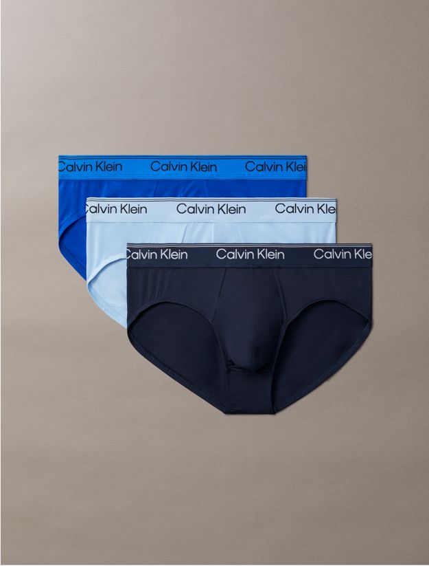 3 Pack Hip Briefs - Microfibre Stretch