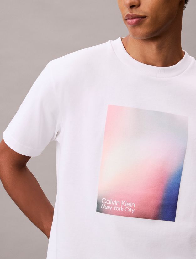 Relaxed Iridescent Print T-shirt