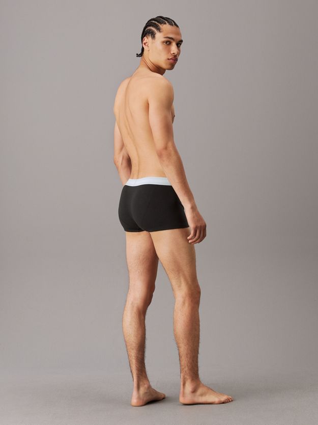 5 Pack Low Rise Trunks - Cotton Stretch