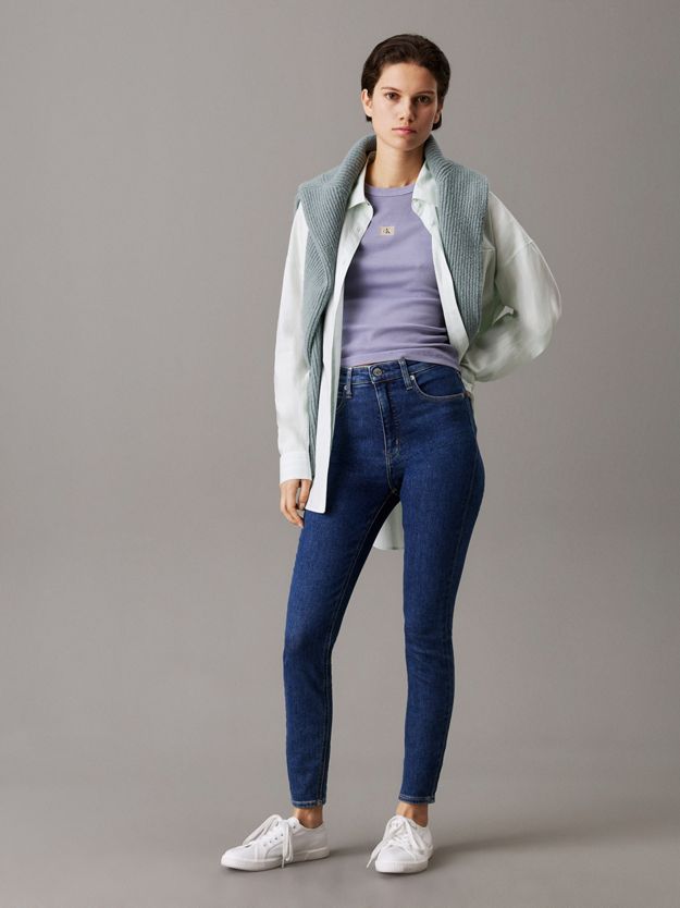 High Rise Super Skinny Ankle Jeans