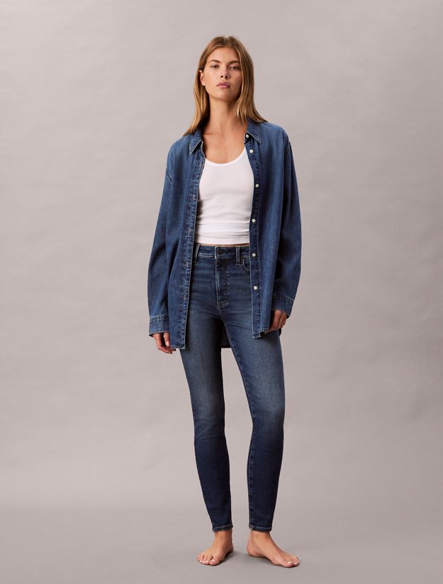 High Rise Skinny Jeans