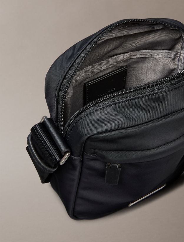 Matte Nylon Reporter Bag