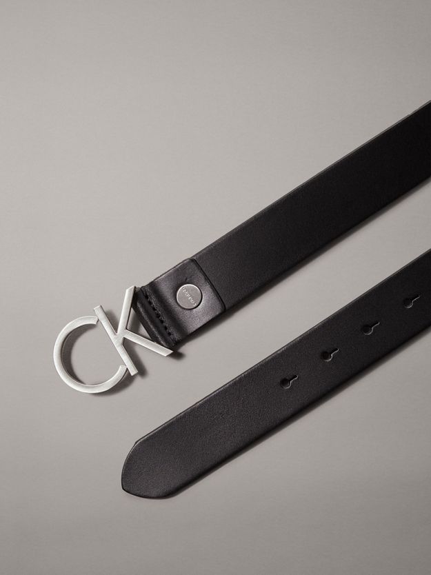 Leather Logo Belt