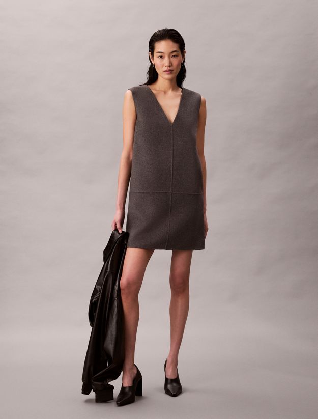 Double Face Wool Dress