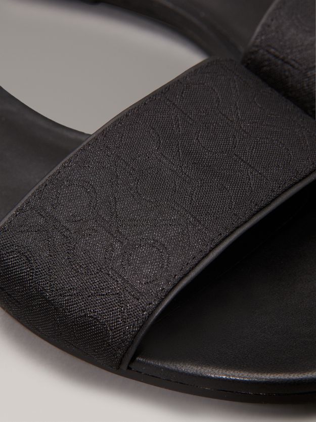 Logo Jacquard Sliders