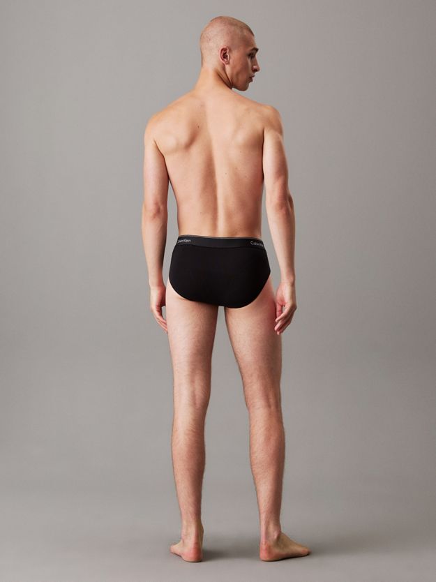 3 Pack Hip Briefs - Icon Cotton Stretch