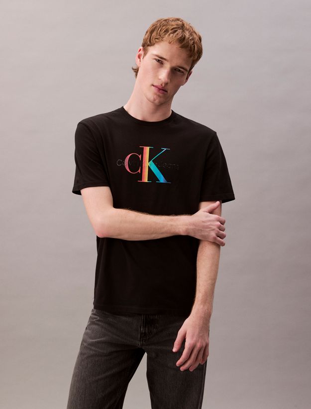 Rainbow Monogram T-shirt - Pride