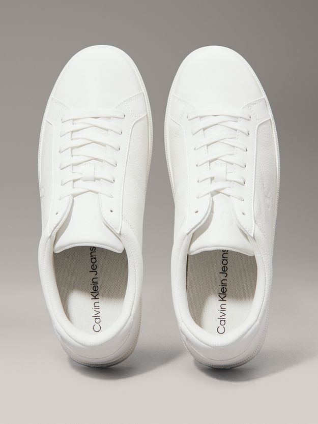 Leather Low Profile Trainers