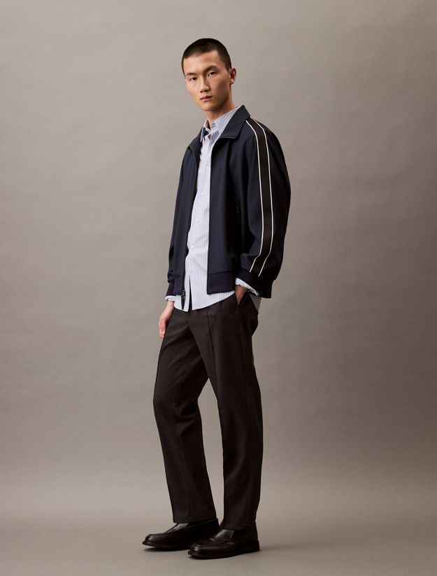 Wool Gabardine Trousers