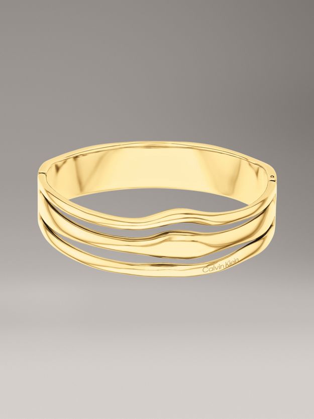 Sculptural Hinged Bangle