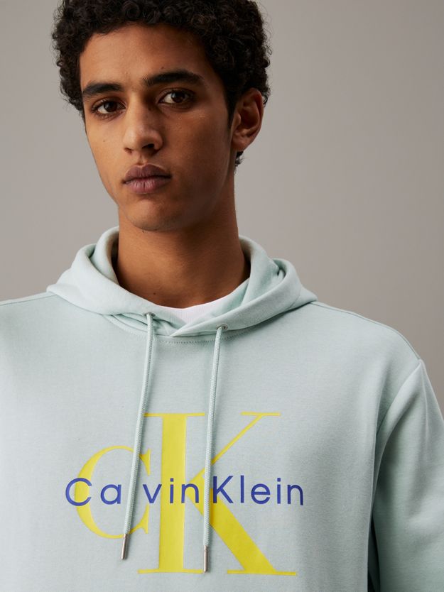 Cotton Fleece Monogram Hoodie