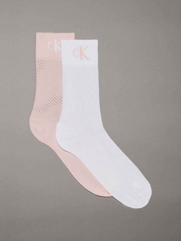 2 Pack Crew Socks