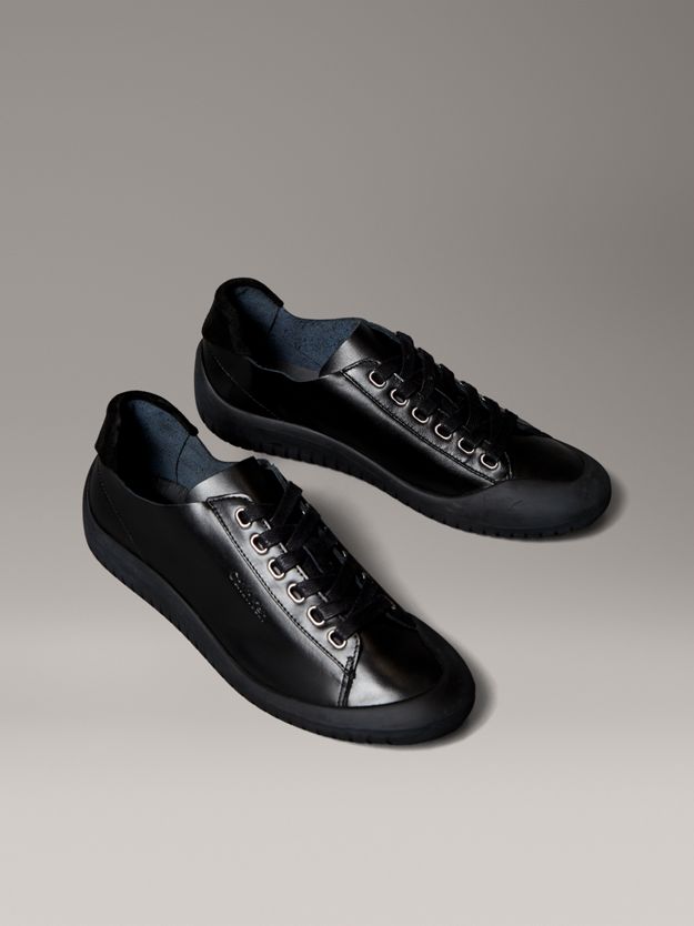 Smooth Leather Hybrid Trainers