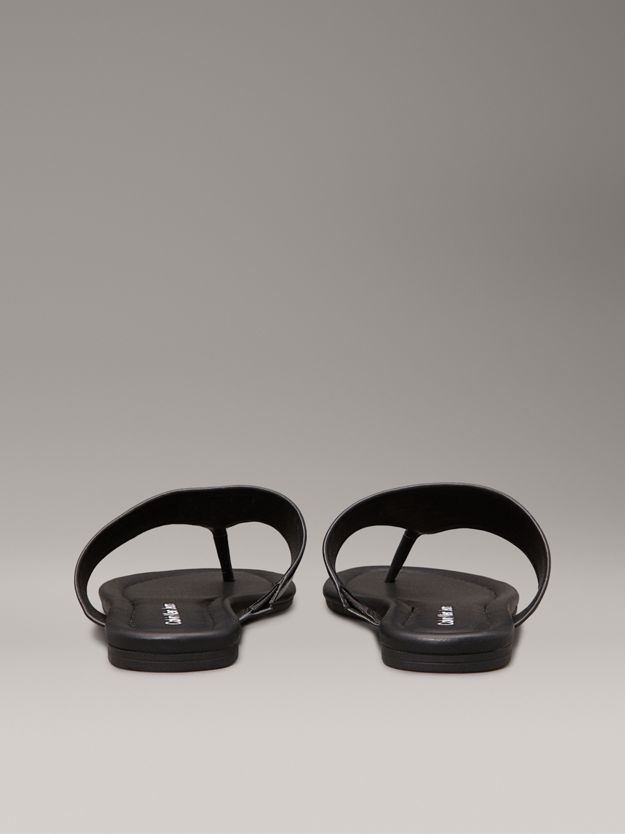 Faux Leather Sandals