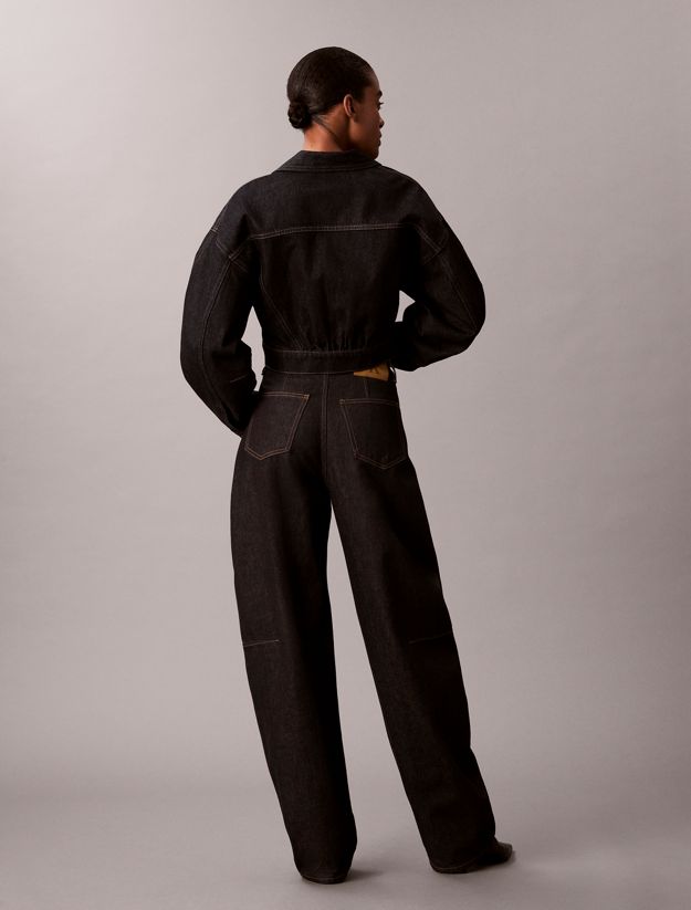 High Rise Barrel Jeans