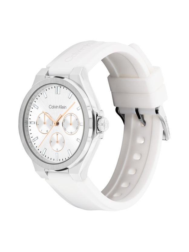 Stainless Steel Multifunction Watch