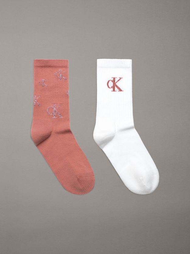 2 Pack Crew Socks