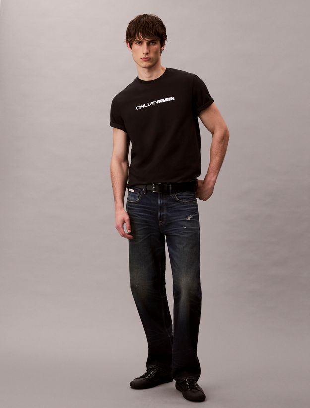 Bold Logo Graphic Relaxed T-Shirt