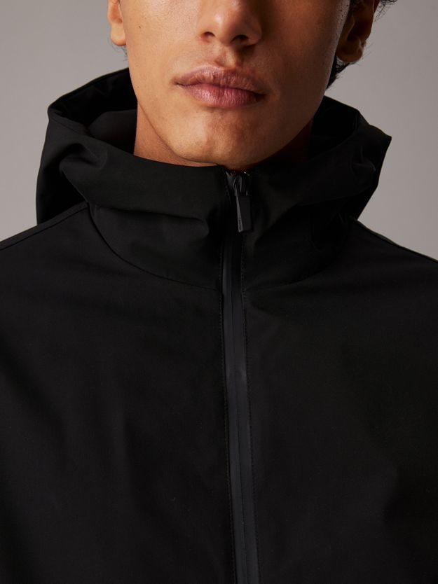 Tech Twill Hooded Jacket