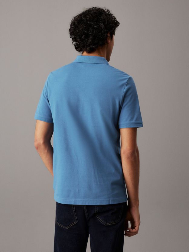 Slim Stretch Pique Polo Shirt