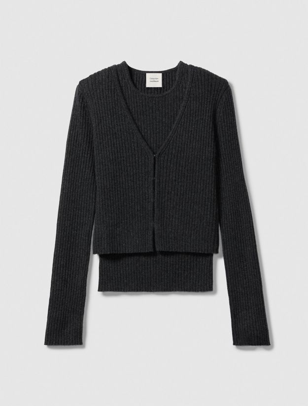Cashmere 2-In-1 Cardigan Set