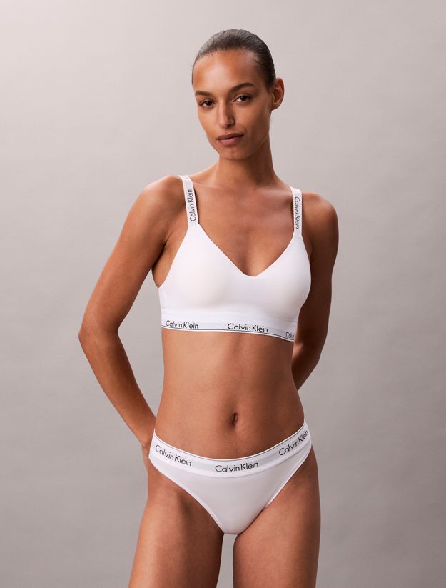 Lightly Lined Bralette - Icon Cotton Modal