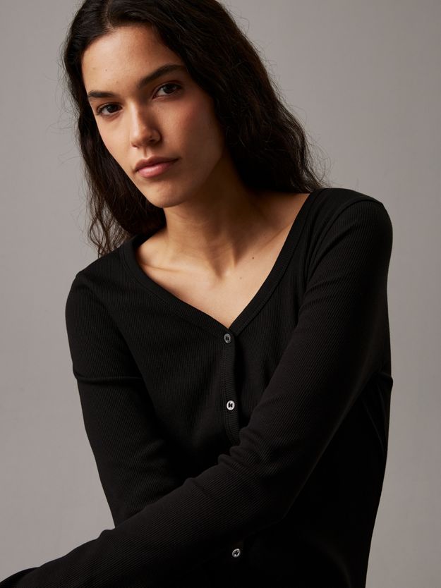 Slim Ribbed Buttoned Maxi Dress