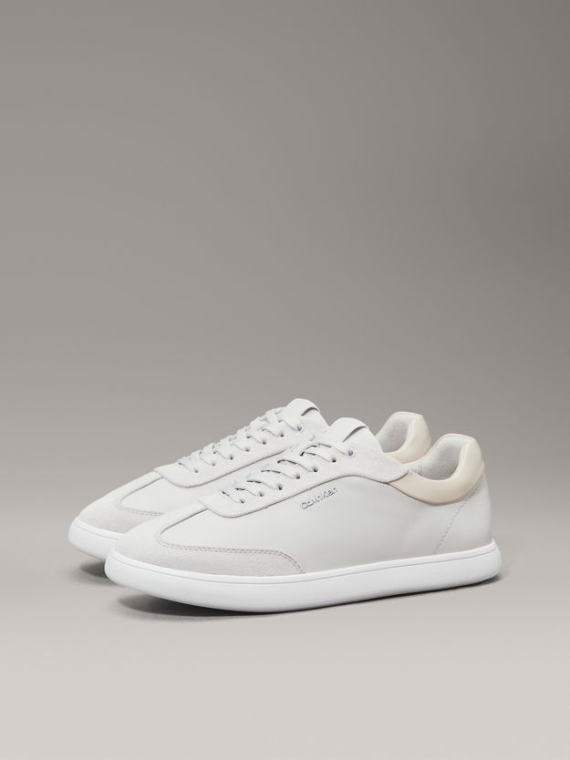 Leather Low Profile Trainers