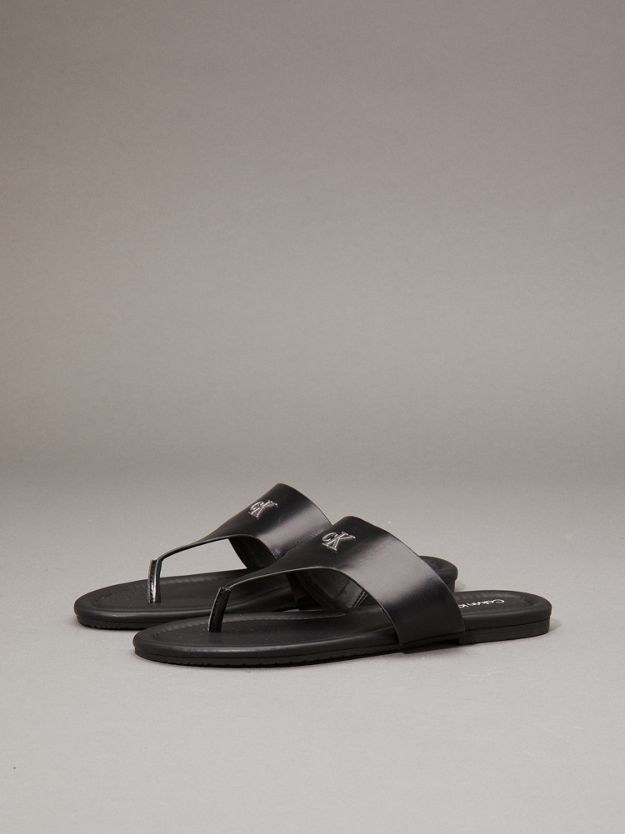Faux Leather Sandals