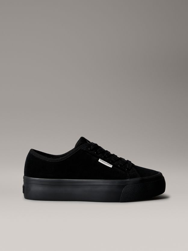 Suede Warm Winter Platform Trainers
