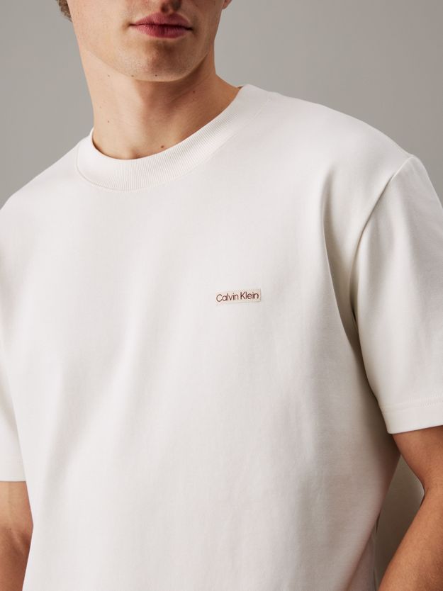 Cotton Stretch Badge T-shirt