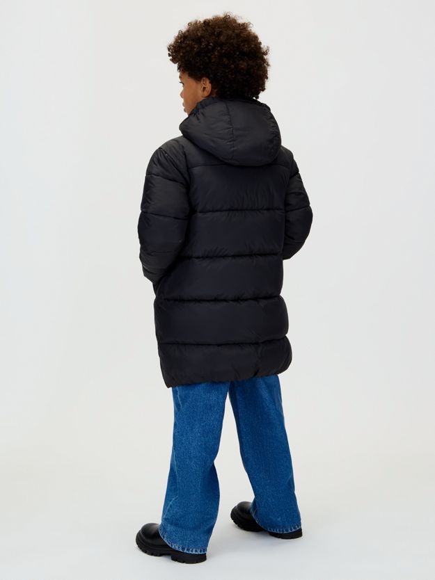 Relaxed Puffer Parka Coat