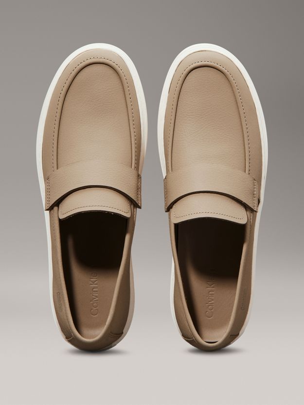 Leather Hybrid Loafers