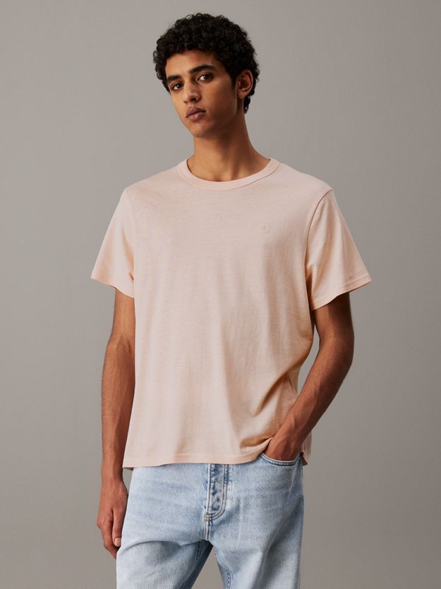 Cotton Hemp Monogram T-shirt