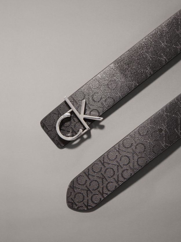 Reversible Logo Leather Belt