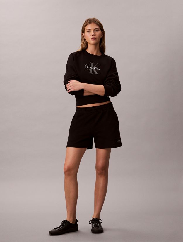 Monogram Logo French Terry Shorts