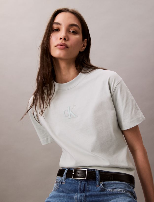 Cropped Monogram T-shirt