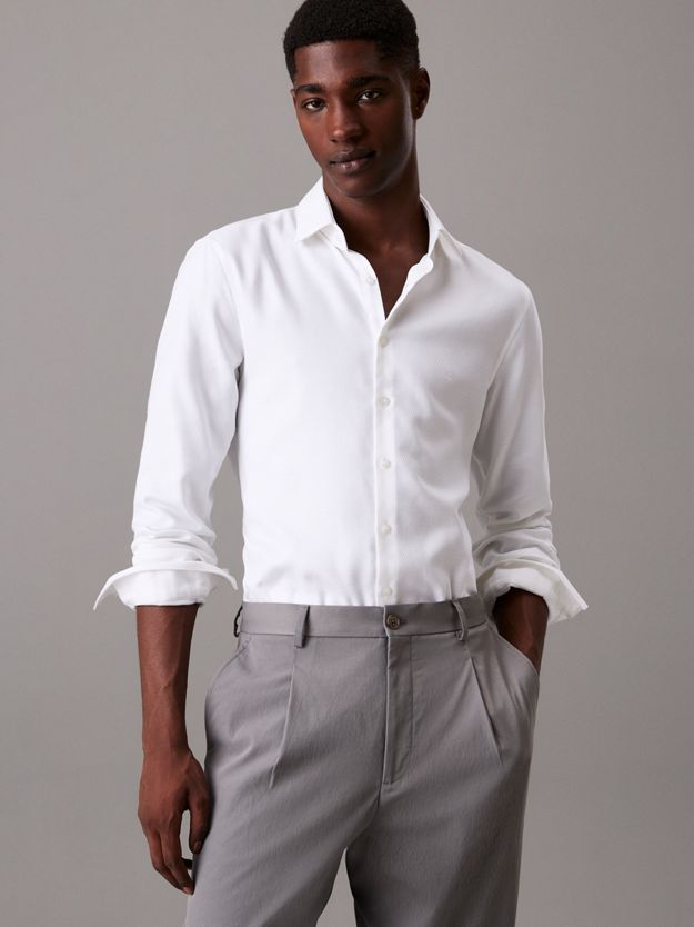 Slim Structured Non-Iron Dress Shirt