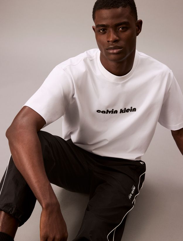 Relaxed Nylon Track Pants