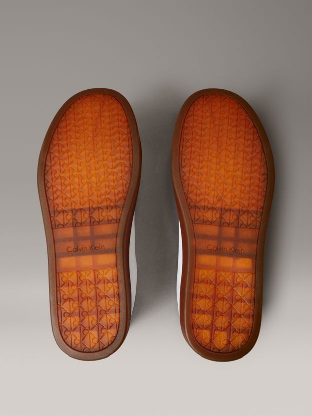 Smooth Leather Flexible Sole Trainers