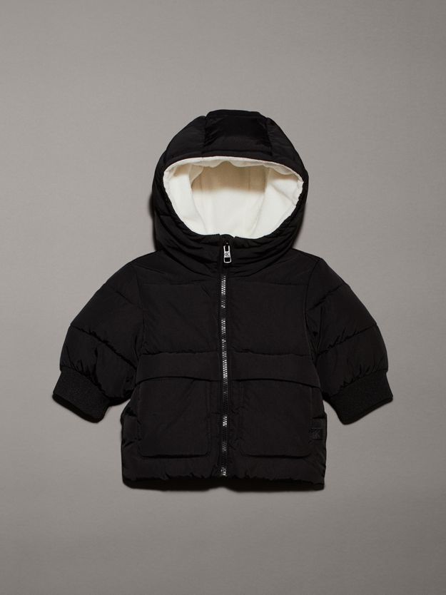 Newborn Hooded Puffer Jacket